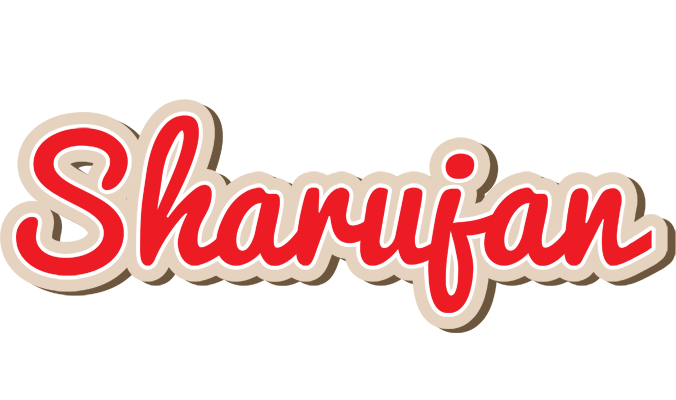 Sharujan chocolate logo