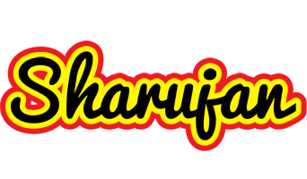 Sharujan flaming logo