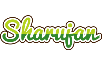 Sharujan golfing logo