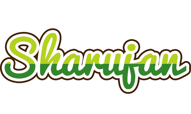 Sharujan golfing logo
