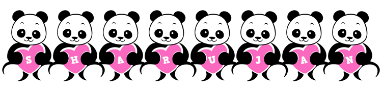 Sharujan love-panda logo