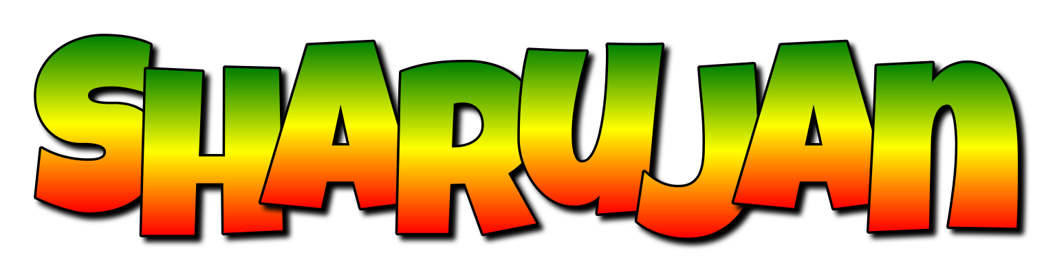 Sharujan mango logo