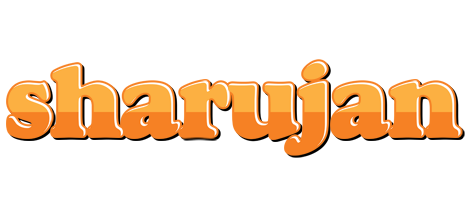 Sharujan orange logo
