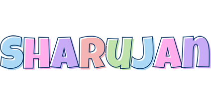 Sharujan pastel logo