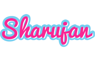 Sharujan popstar logo