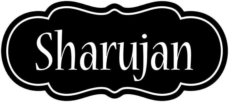 Sharujan welcome logo