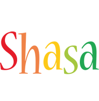 Shasa birthday logo