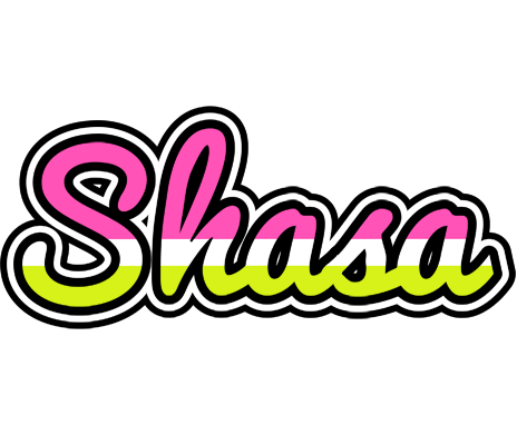 Shasa candies logo