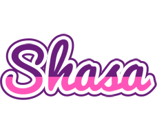 Shasa cheerful logo