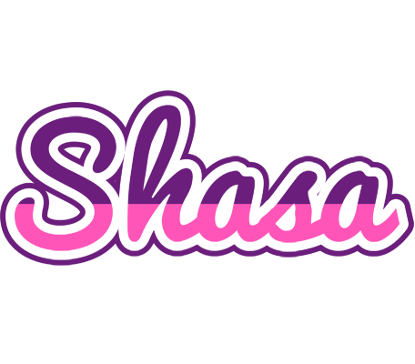Shasa cheerful logo