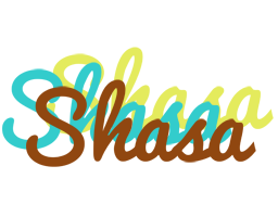 Shasa cupcake logo