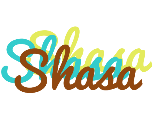 Shasa cupcake logo