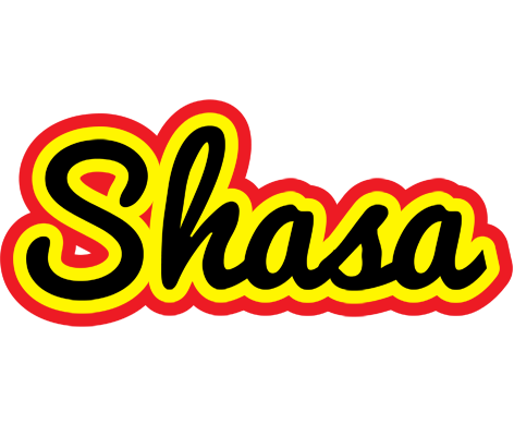 Shasa flaming logo