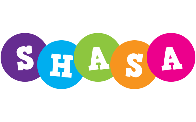 Shasa happy logo
