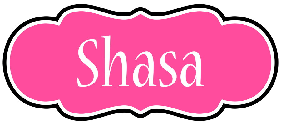 Shasa invitation logo