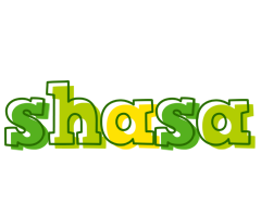 Shasa juice logo