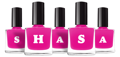 Shasa nails logo