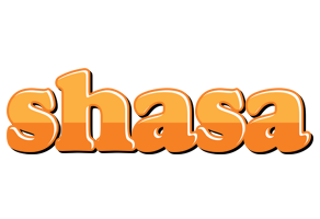 Shasa orange logo