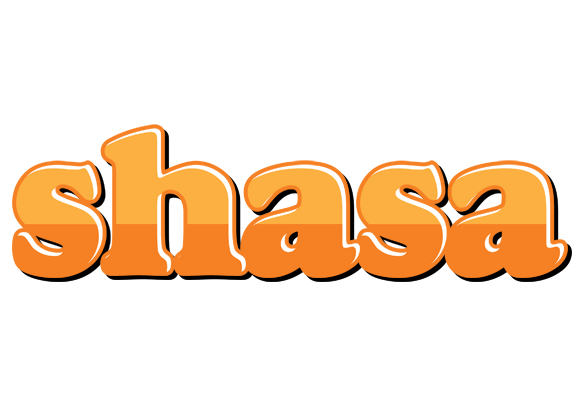 Shasa orange logo