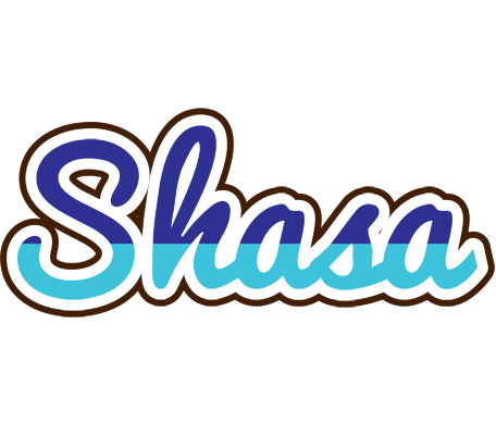 Shasa raining logo