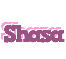 Shasa relaxing logo