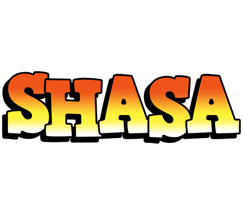Shasa sunset logo