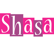 Shasa whine logo