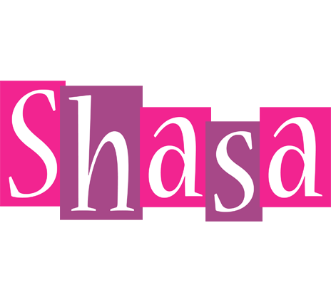 Shasa whine logo