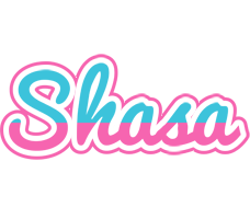 Shasa woman logo