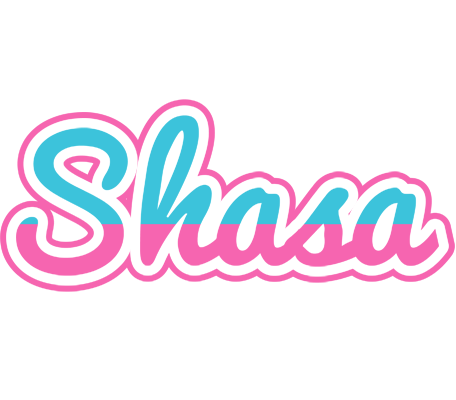 Shasa woman logo