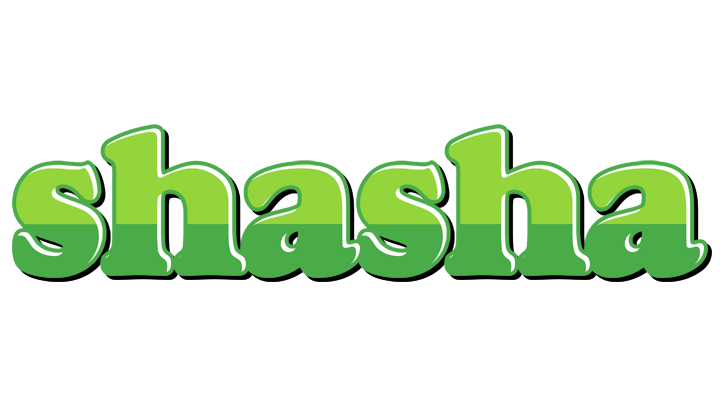 Shasha apple logo