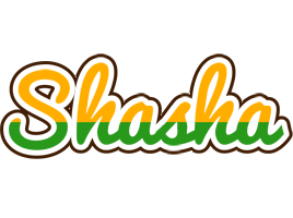 Shasha banana logo