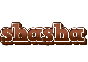 Shasha brownie logo