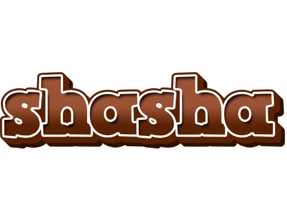 Shasha brownie logo