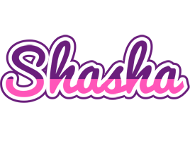 Shasha cheerful logo