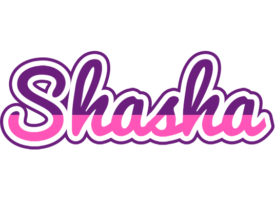 Shasha cheerful logo