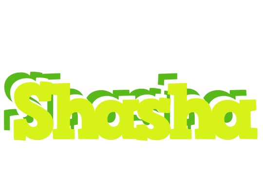 Shasha citrus logo