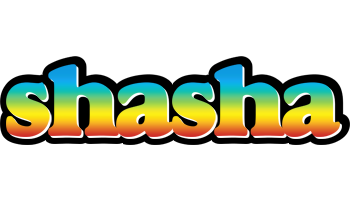 Shasha color logo