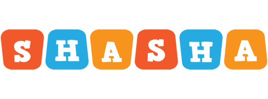 Shasha comics logo