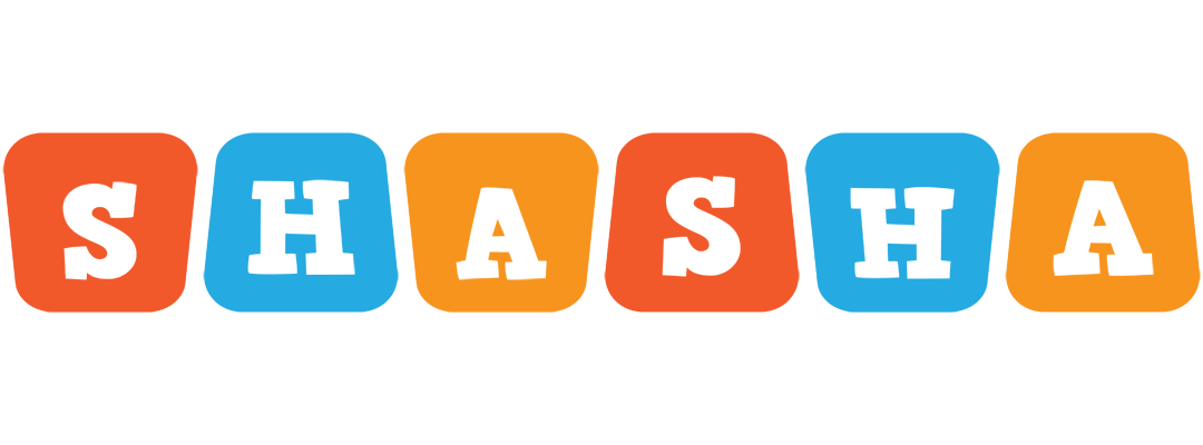 Shasha comics logo