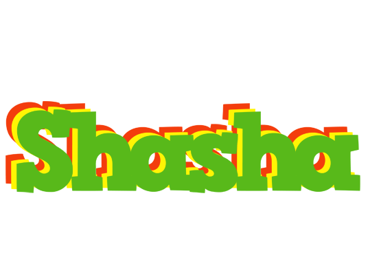 Shasha crocodile logo