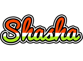 Shasha exotic logo