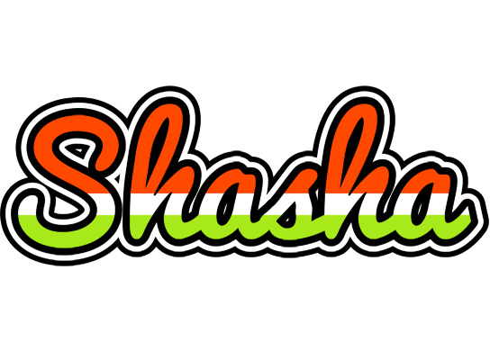 Shasha exotic logo