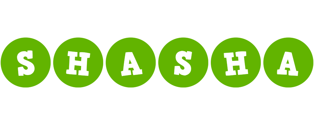 Shasha games logo