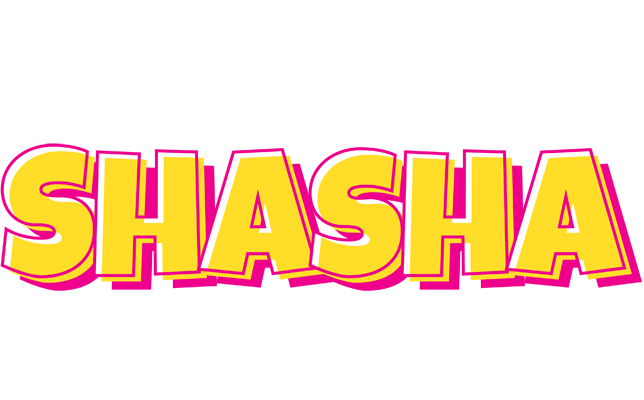 Shasha kaboom logo