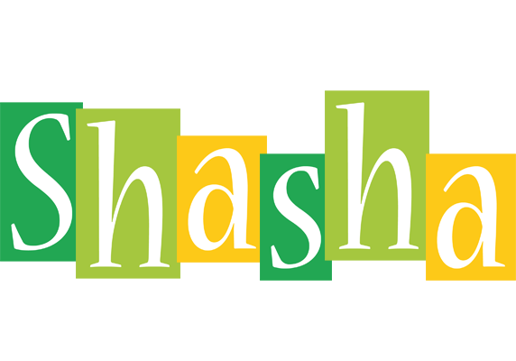 Shasha lemonade logo
