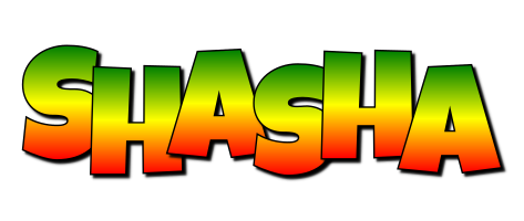 Shasha mango logo