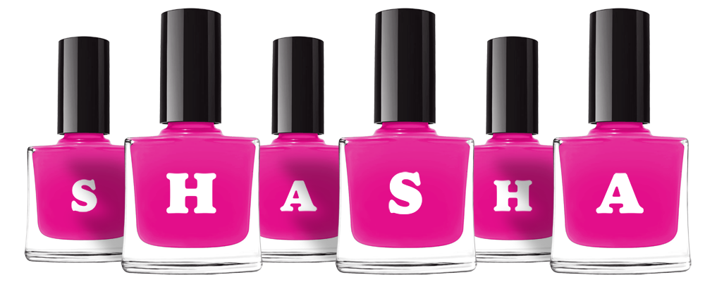 Shasha nails logo