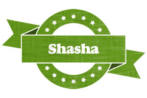Shasha natural logo