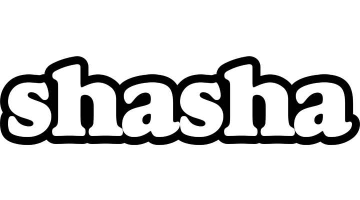 Shasha panda logo